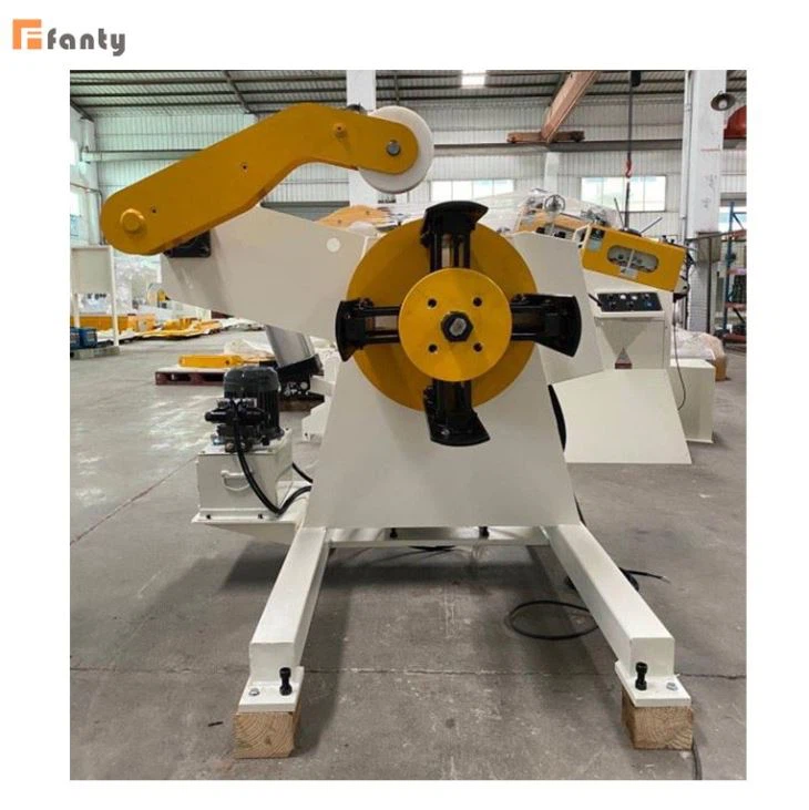 2 Ton Automatic Uncoiler Machine For Metal Coil Uncoiling
