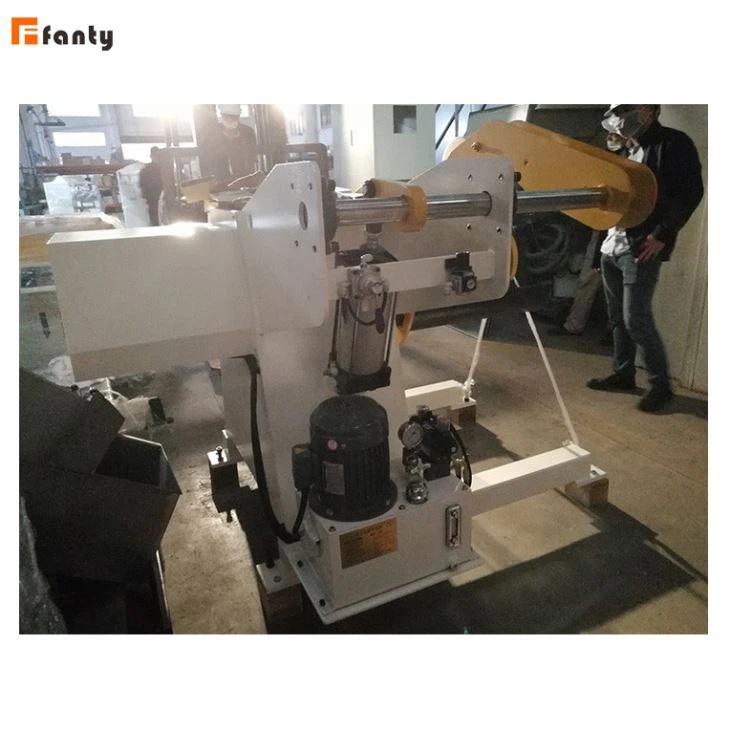 2 Ton Automatic Uncoiler Machine For Metal Coil Uncoiling